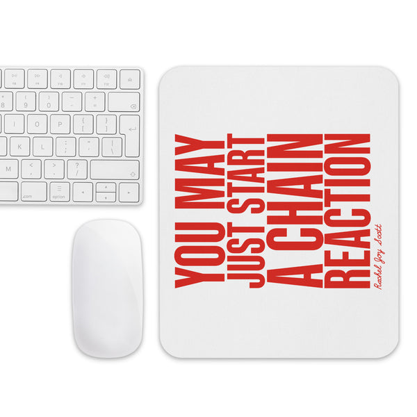 Chain Reaction Mouse pad